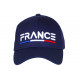 Casquette Enfant France Bleu Marine Brodée Tricolore Garçon Fille 6 à 12 Ans Casquette Enfant Nyls Création