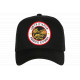 Casquette Côte d'Azur Noire French Riviera Style Yacht Club Trucker CASQUETTES Nyls Création