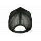 Casquette Côte d'Azur Noire French Riviera Style Yacht Club Trucker CASQUETTES Nyls Création