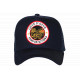 Casquette Côte d'Azur Bleu Marine French Riviera Style Yacht Club Trucker CASQUETTES Nyls Création