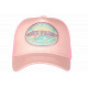 Casquette Côte d'Azur Rose Violette French Riviera Classe Trucker CASQUETTES Nyls Création
