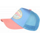 Casquette Côte d'Azur Bleue et Rose French Riviera Classe Trucker CASQUETTES Nyls Création