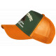 Casquette Saint Tropez Verte et Marron French Riviera Voilier Trucker CASQUETTES Nyls Création