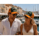 Casquette Saint Tropez Verte et Marron French Riviera Voilier Trucker CASQUETTES Nyls Création