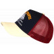 Casquette Saint Tropez Beige et Bleue French Riviera Voilier Trucker CASQUETTES Nyls Création