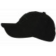 Casquette NY Noire Vintage en Coton Total Black Style Streetwear Ajustable CASQUETTES Hip Hop Honour