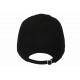Casquette NY Noire Vintage en Coton Total Black Style Streetwear Ajustable CASQUETTES Hip Hop Honour