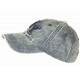 Casquette NY Grise Claire Vintage en Coton Délavé Washed Ajustable CASQUETTES Hip Hop Honour