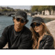 Casquette NY Noire Délavée Vintage en Coton Washed Ajustable CASQUETTES Hip Hop Honour