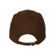 Casquette NY Marron Chocolat Vintage en Coton Style Streetwear Rétro CASQUETTES Hip Hop Honour