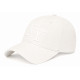 Casquette NY Blanche Vintage en Coton Style Streetwear Rétro CASQUETTES Hip Hop Honour