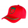 Casquette Enfant Maroc Rouge et Verte Football de 6 à 11 ans