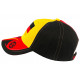 Casquette Enfant Allemagne Noire Rouge Jaune Football de 6 à 11 ans Casquette Enfant Nyls Création