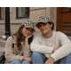 Casquette Léopard Ecrue et Noire Imprimé Panthère Tendance Ajustable CASQUETTES Nyls Création
