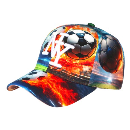 Casquette Enfant France Football Bleu Blanc Rouge NY 7 a 11 ans