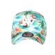 Casquette Enfant Bleue et Jaune Palmiers Noirs NY Tropicale Baseball 7 a 12 ans