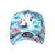 Casquette NY Tropicale Palmier Noir Blanc Baseball Homme Femme Réglable