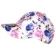 Casquette NY Tropicale Turquoise Palmiers Fleurs Homme Femme Baseball