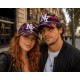 Casquette NY Plage Tropicale Turquoise Rose Palmiers Homme Femme