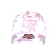 Casquette NY Enfant Palmiers Blanc Turquoise Corail Jaune 6-12 Ans