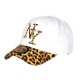 Casquette NY Leopard Bleue Rouge Originale Jungle Streetwear Baseball