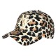 Casquette NY Léopard Blanche Homme Femme Streetwear
