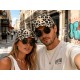 Casquette NY Léopard Blanche Homme Femme Streetwear