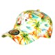 Casquette NY Enfant Plage Tropicale Palmiers Orange Bleu 6-12 Ans