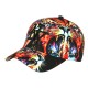 Casquette Lion Rouge et Noire - Casquette Streetwear Animal Original NY Wild