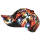 Casquette Lion Rouge et Noire - Casquette Streetwear Animal Original NY Wild
