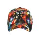 Casquette Enfant Lion Orange Noire - Casquette NY Garçon Fille Originale Wild 6 a 12 ans