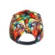 Casquette Enfant Lion Orange Noire - Casquette NY Garçon Fille Originale Wild 6 a 12 ans