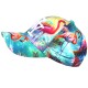 Casquette NY Flamant Rose Tropical Homme Femme Orange Sunset