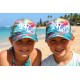 Casquette NY Enfant Flamant Rose Orange Tropical 6-12 Ans