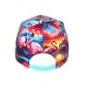 Casquette NY Enfant Flamant Rose Turquoise Tropical 6-12 Ans