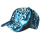 Casquette Enfant Tigre Bleue Streetwear Originale NY Wild 7 a 12 ans