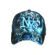 Casquette Enfant Tigre Bleue Streetwear Originale NY Wild 7 a 12 ans