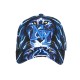 Casquette Enfant Lion Bleue Verte Wild - Casquette NY Garçon Fille Animal Originale 7 a 12 ans