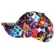 Casquette NY Streetwear Casque Bluetooth Orange et Bleue Fashion