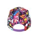 Casquette NY Streetwear Casque Bluetooth Orange et Bleue Fashion