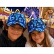 Casquette Enfant Bleue Tête de Mort Print Tropical NY Skull 7 a 11 ans