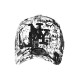 Casquette NY Blanche et Noire Originale Streetwear Baseball Bang Boum