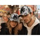 Casquette NY Blanche et Noire Originale Streetwear Baseball Bang Boum