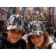 Casquette Enfant NY Blanche et Noire Fashion Baseball Bang Boum de 7 à 11 ans