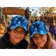 Casquette NY Enfant Têtes de Mort Bleues Streetwear 6-12 Ans
