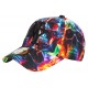 Casquette Enfant Tête de Mort Graffiti Multicolore 7 à 12 ans NY Skull 7 a 12 ans
