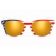 Lunettes De Soleil USA Miroir Bleu Drapeau Americain