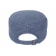 Casquette Armée Cubaine Bleu Délavé en Coton Style Militaire Stiago