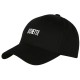 Casquette NY Noire Vintage en Coton Total Black Style Streetwear Ajustable
