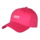 Casquette Femme Noire BICHETTE Brodée Réglable en Coton